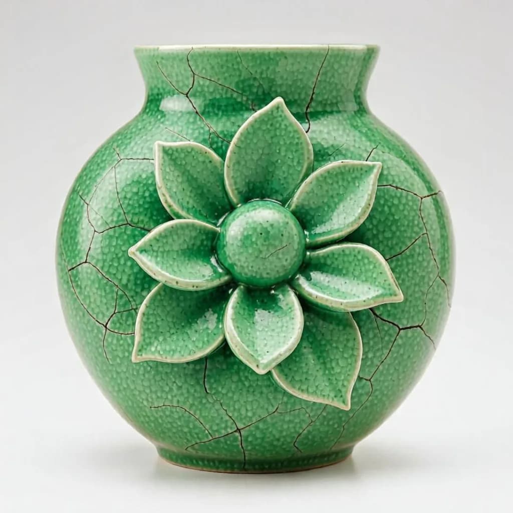 褐斑梅瓶| 婺州窑作品
