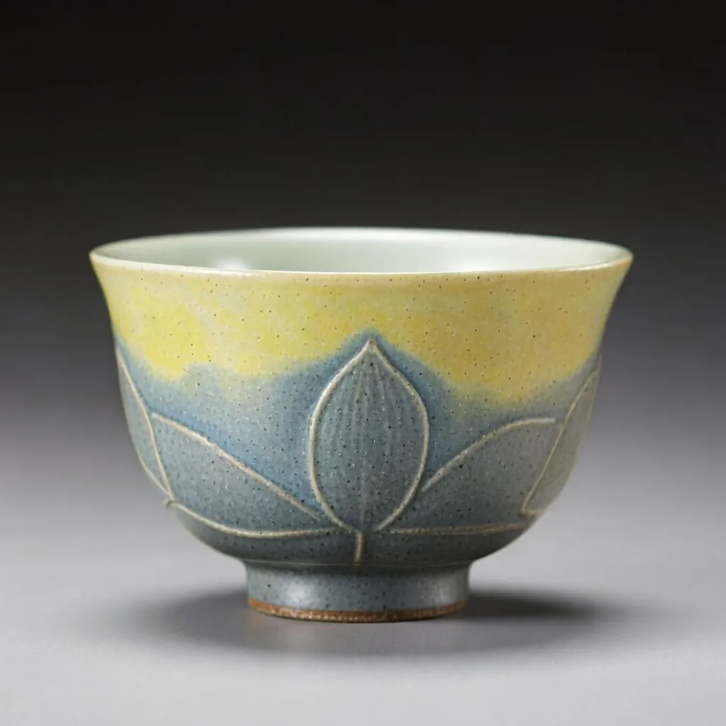 青瓷莲花盏| 婺州窑作品