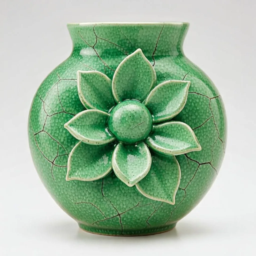 褐斑梅瓶| 婺州窑作品